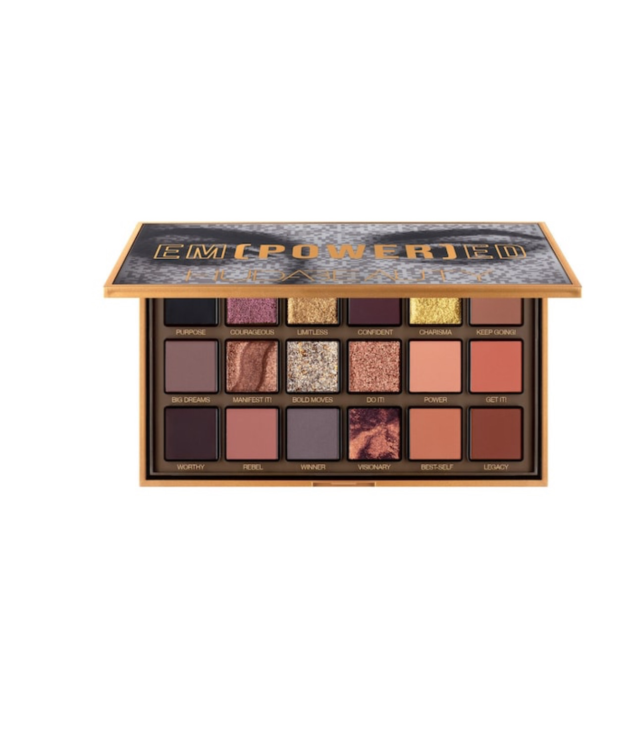 HUDA BEAUTY
Empowered Eyeshadow Palette